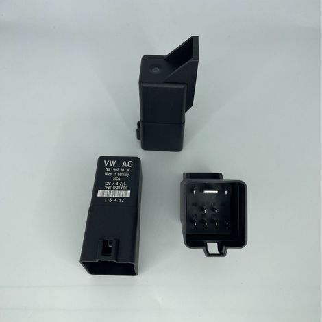 Glow plug relay for Volkswagen diesel vehicles 04L907281B
