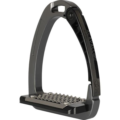 ACAVALLO Staffa Arena Alupro TITANIUM apertura laterale (1/3)
