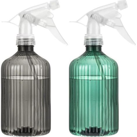 500 ml Sprühflasche, Plastik-Sprühflaschen, leere Sprühflasche, 3 Modi, für Gartenarbeit, Reinigung, Innenbereich. (1/4)
