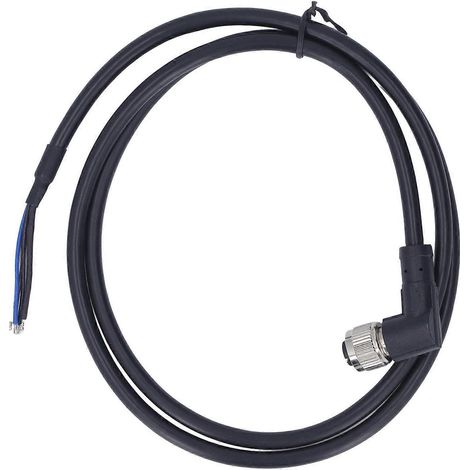 250-V-Luftfahrtstecker, elektrisches Sensorkabel, 4-polig, 22 AWG, rechtwinklig, mit W