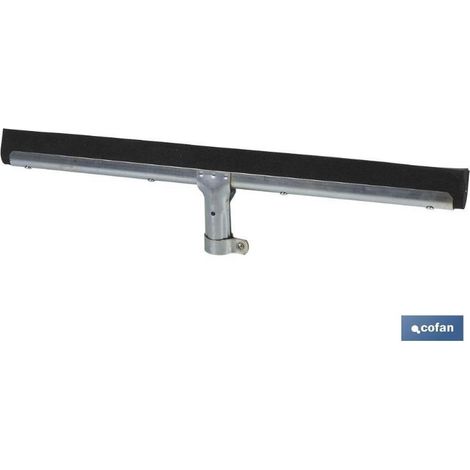 COFAN haragan metalico industrial 75cm , Haragán metálico con doble goma para el fregado y retirada de líquidos en suelos. Disponible con varias medidas de ancho. Las grandes super (1/5)