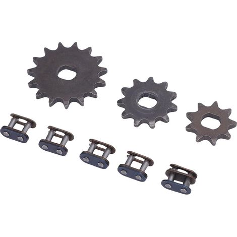 T8F Master Sprocket Chain Kit, Compatible with All Mini Motorcycles (1/5)