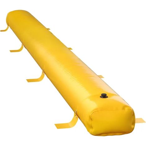 Barrière anti-inondation DUOKU - 7,3 m x 30,5 cm - Réutilisable - Légère - Imperméable (1/5)