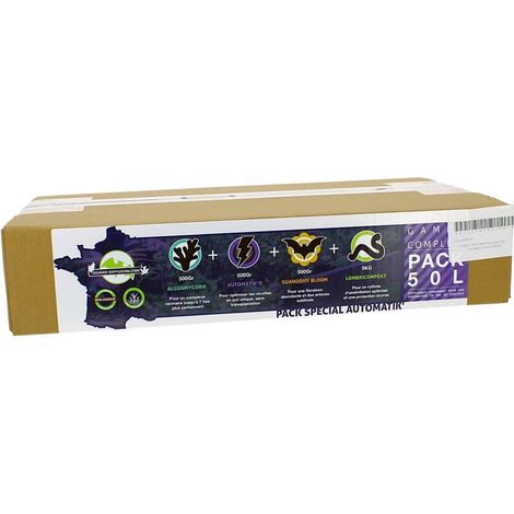 Pack Guano AUTOMATIK pour 50 litres - Guano Diffusion