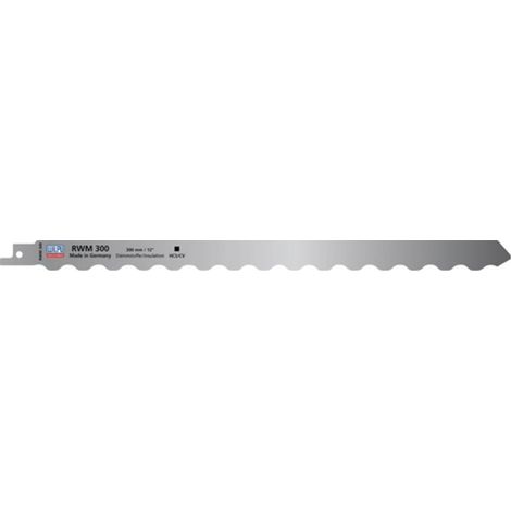 Sabre Saw Blade RWM 300 L.300mm B.19mm Tarjeta de oveja onda A 2 St.wilpu (1/2)