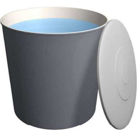 Depósito Cónico Biotanks con Tapa Suelta 100–500L – Almacenamiento de Agua  Capacidad: 200 L