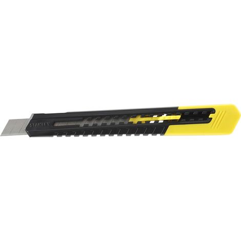 ST CUTTER 1.10150 ABS LAMA RETRATTILE C/BLOC  9 MM- STANLEY- 24,0 pz
