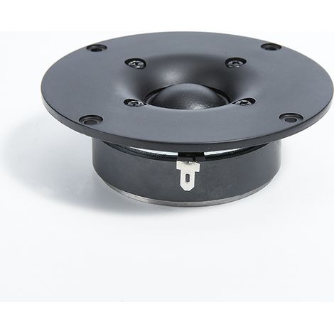 Tweeter à dôme rond de 4 pouces, haut-parleur à dôme en soie pour diffusion domestique HIFI (type à aimant externe)
