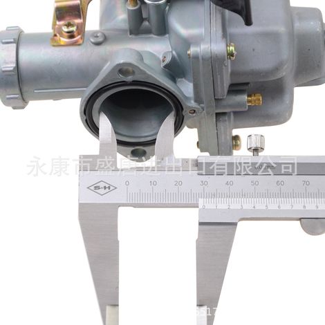 PZ30 cable carburetor compatible with 125cc and 250cc Taotao ATV scooter, off-road vehicle, and go-kart engines. (1/4)