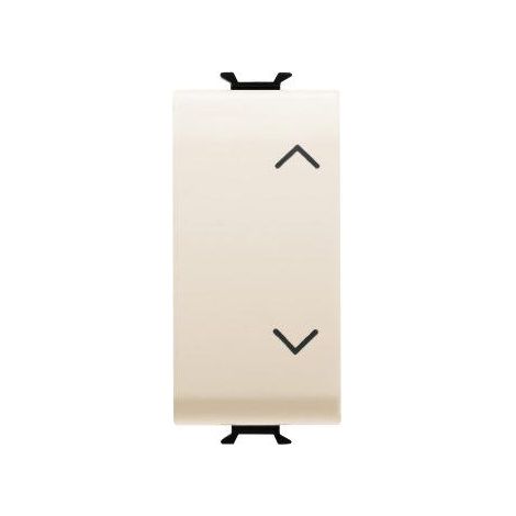 COMMUTATEUR 1M 1P 10AX HAUT-BAS IVOIRE GEWISS GW11121