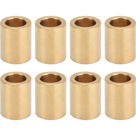 Douille Autolubrifiante, Alésage De 8 Mm X Diamètre Extérieur De 12 Mm X Longueur De 15 Mm, Manchon De Roulement Spécial Pour Curseur De Manchon En Laiton (1/5)