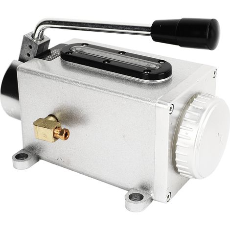 Pompe à graisse manuelle 500CC double sortie 4mm pour équipement industriel et machines-outils (1/5)