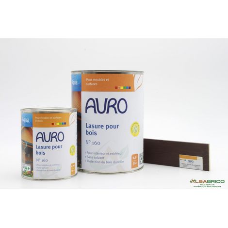 Lasure pour bois n°160 AURO, Palissandre - (1/3)