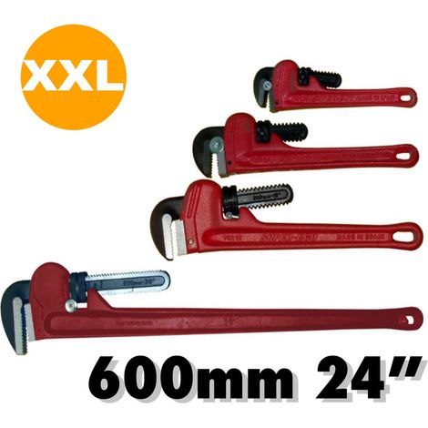 Trade Shop - Chiave Giratubi Americana Giratubo Giratubi Regolabile Varie Misure Idraulica -     -600 Milímetros  -