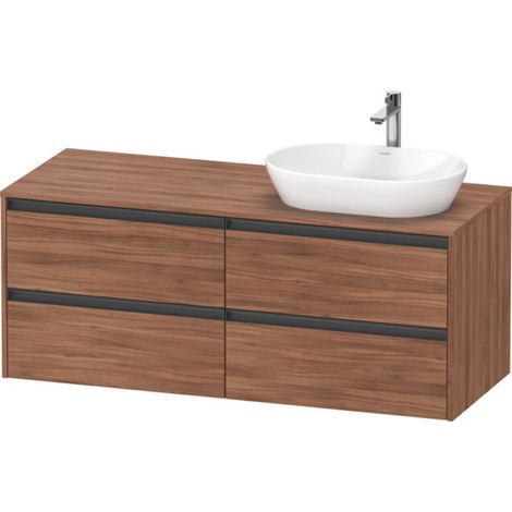 Duravit Ketho.2 Konsolenwaschtischunterbau wandhängend, (1/2)