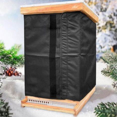 Housse Ruche Abeilles 193x60cm, Isolation Coupe-Vent Imperméable, Pour Jardin Terrasse (1/4)