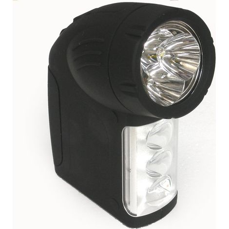 Torcia a 6 Led con impugnatura sagomata certificazione: CE, RoHs