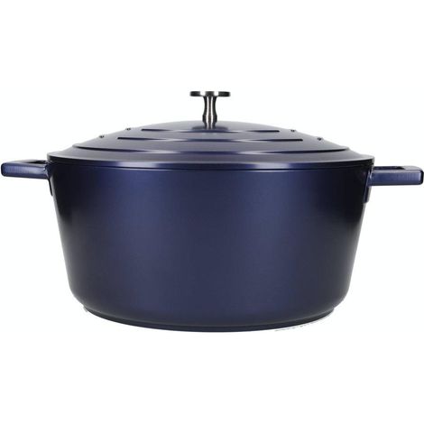 Cazuela Aster de Aluminio 5L Azul Metálico (1/3)