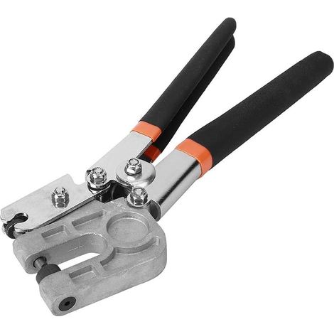 Pince à sertir pour goujons pour plaques de plâtre, acier allié portable pas facile à corroder, pince à sertir pour goujons de 270 mm, pour projets de décoration de travail de plaques de (1/5)