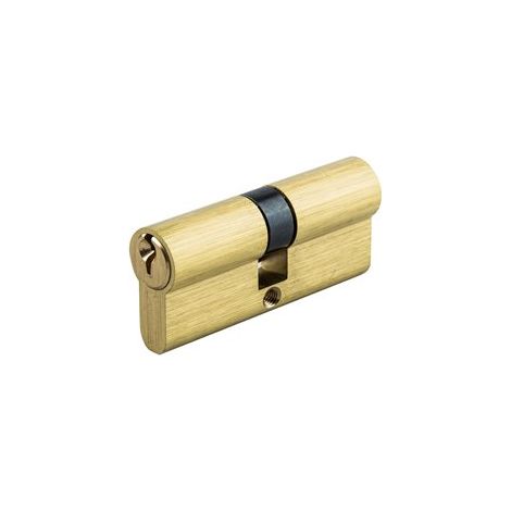Cilindro euro-perfil "R13,5" 35x35mm fabricado en latón (incluye 3 llaves de serreta)