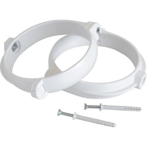 Staffe fermatubo la ventilazione bianco 2 pz - stv2100b (1/2)