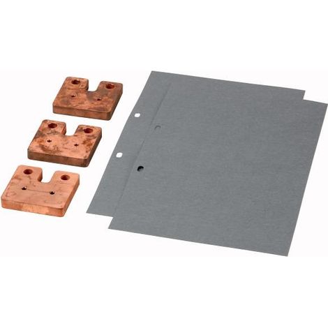 Jeu de pièces pour pont +plaques d'isolement 4p /1p 000168595 EATON NZM2 4 XKVI1P