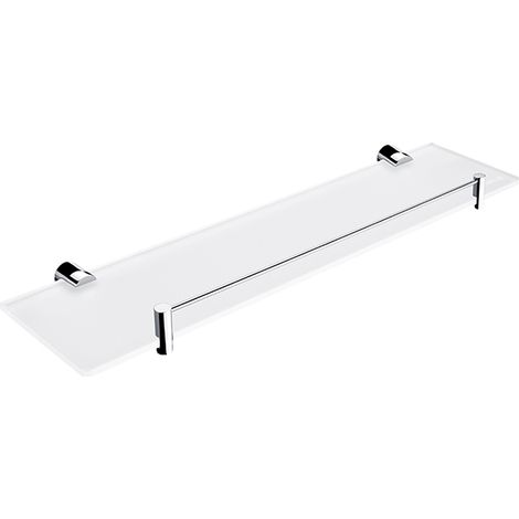 Nimco Bormo étagère de salle de bain verre mat, 50 cm BR 11091BX-50-26