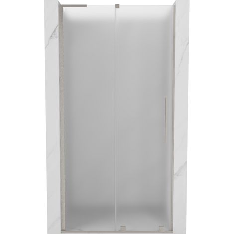 Mexen Velar L porte de douche coulissante 90 cm, givre, nickel brossé - 871-090-003-31-97 (1/5)