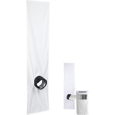 Joint fenêtre climatisation mobile – Tissu étanche imperméable – Kit ventilation – Pour fenêtre coulissante