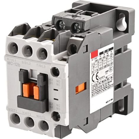 Contacteurs magnétiques de moteur AC, 20-240VAC 50/60Hz, 1a1b, rail DIN, MC-12b (1/5)