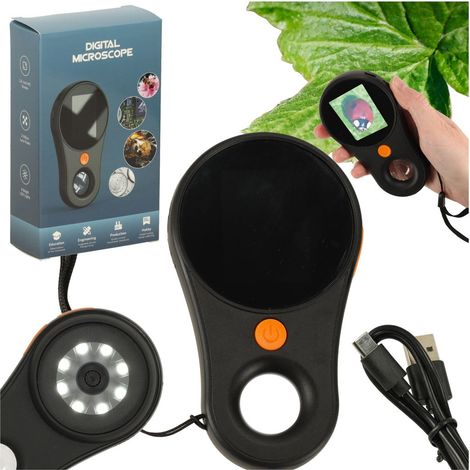 Lupa de microscopio digital con aumento de 500x 2 Mpx
