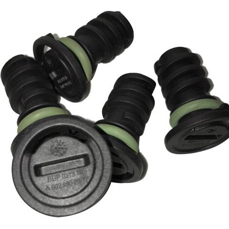 Bouchon à Vis de Vidange de Carter D'Huile Moteur en Plastique pour C63 AMG S550 S550E (Tablier Vert) 20 Pièces (1/2)