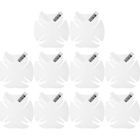 10 Stück Autoaufkleber, Türgriffschutz, Türgriffschutz, Autogriffaufkleber, Autoaufkleber-10X9cm-Transparent (1/3)