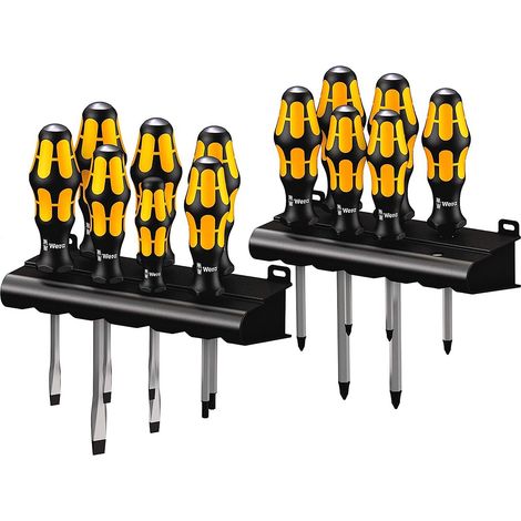 Set de 13 destornilladores Kraftform Plus WERA Big Pack Serie 900