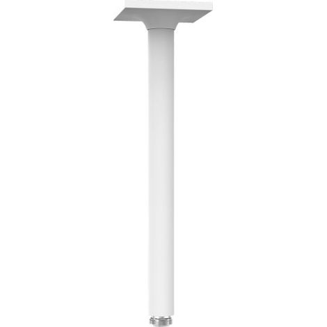 Bras de plafond Pour pommeau de douche Blanc mat - TRES 13462121BM