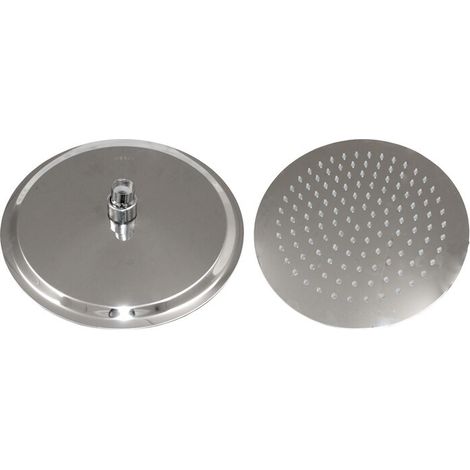 DOCCETTA GIUNTO ORIENTABILE TONDA 200MM ACCIAIO INOX