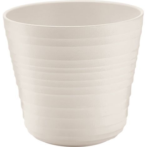 Tierra Blumentopf 120x120, 1L aus 100% recyceltem Kunststoff