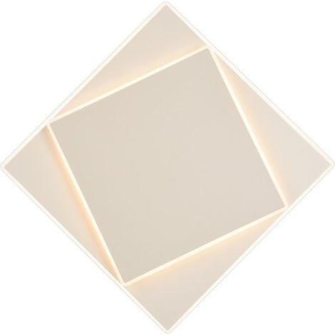 Inspired Mantra  - Dakla - Lámpara de pared empotrada, LED 18W, 3000K, 1090lm, IP20, Blanco (1/4)