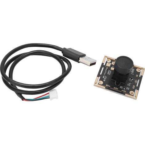 Module Caméra Noire 1080P 30FPS Reconnaissance Faciale Mise au Point Manuelle USB 2MP (1/5)