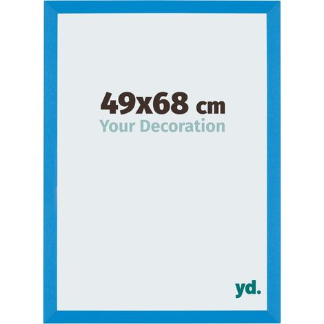 Cadre Puzzle 49x68 cm - Bleu Brillant - MDF - Mura. (1/5)