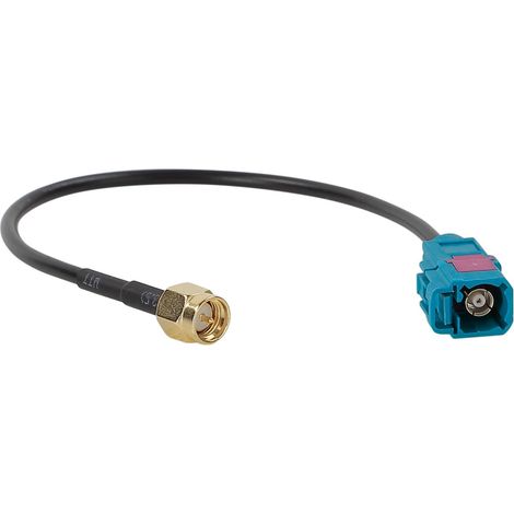 Adaptateur antenne Fakra Z Femelle vers SMA Male 20cm