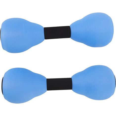 Lot de 2 haltères flottantes en mousse EVA pour exercices d'aquagym dans la piscine (1/5)