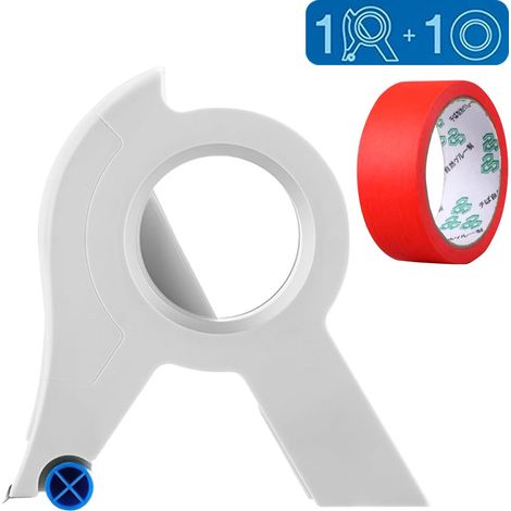 Rouleau (rouge) Outils pour joints de carrelage (1/5)