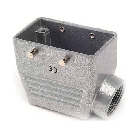 Couvercle métallique, vide, 10 broches, 16 A, connexion latérale T0-EBM10GU10