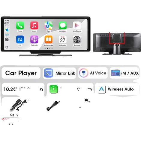Caméra de voiture, Carplay sans fil, Écran de 10,26", Pas de caméra, Aucun (1/2)