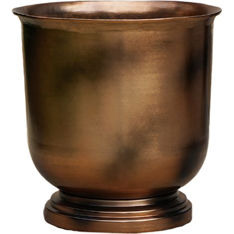 Outdoor Hampton Urn - Metal - L34 x W34 x H35 cm - Copper
