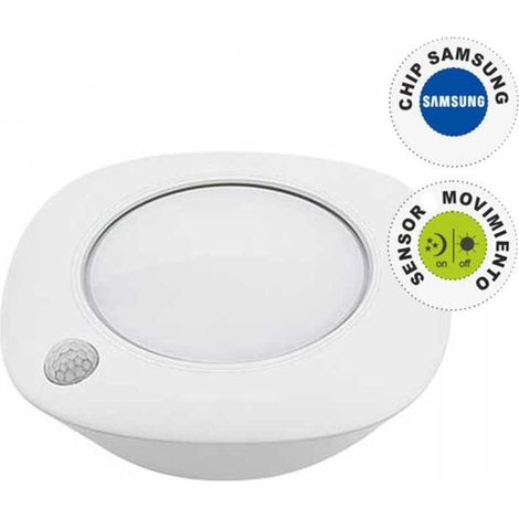 Luz LED Armario circular 4000K 1.5W IP20 con sensor de movimiento y chip Samsung PRO (1/4)