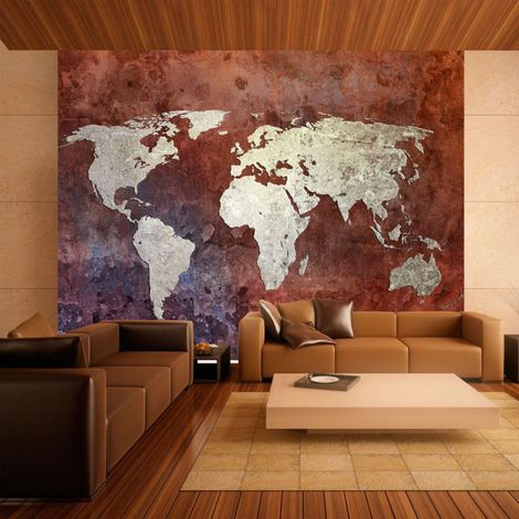 Papier Peint "Iron Continents" 193 x 250 cm (1/2)