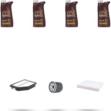 Kit tagliando 3 FILTRI e 4L OLIO compatibile con Kia Sportange III (SL) 1.6 GDI 99KW 2010 (1/5)