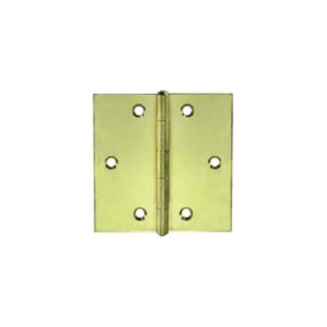 CONDY - 2 CERNIERE QUADRE IN OTTONE 30X30MM